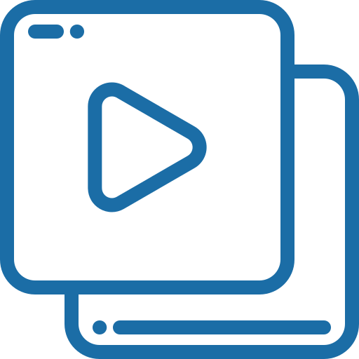Media video icon
